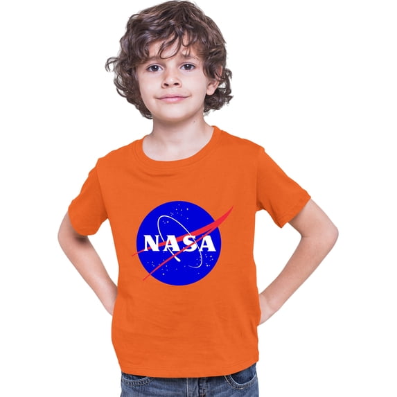 Youth Blue NASA Logo T-Shirt