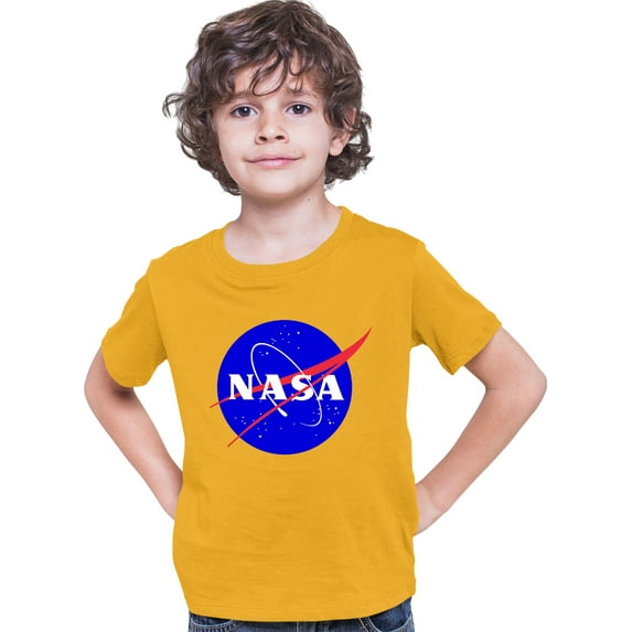 Youth Blue NASA Logo T-Shirt
