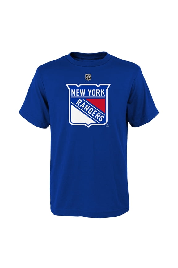 Youth Outerstuff Blue New York Rangers Primary Logo T-Shirt