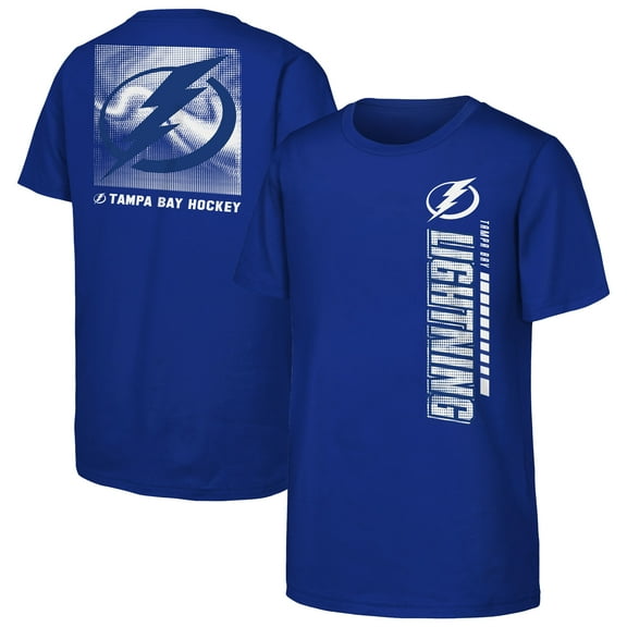 Youth  Blue Tampa Bay Lightning Atmosphere T-Shirt