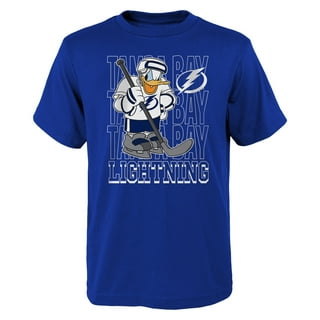 Men's Fanatics Branded Steven Stamkos Blue Tampa Bay Lightning Team  Authentic Stack Name & Number T-Shirt