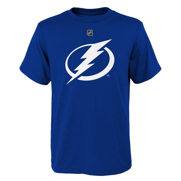 Youth Outerstuff Blue Tampa Bay Lightning Primary Logo T-Shirt