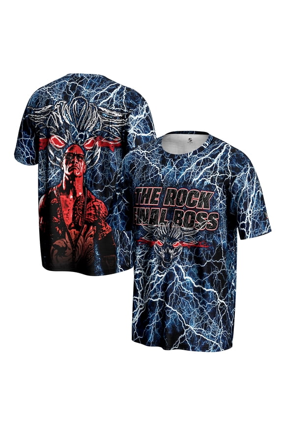 Youth Blue The Rock The Final Boss Graphic T-Shirt