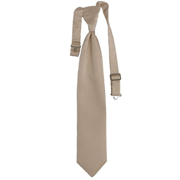 Youth Blush Formal Satin Pre-Tied Neck Tie in a Variety of Colors by Spencer J’s Signature Satin Collection