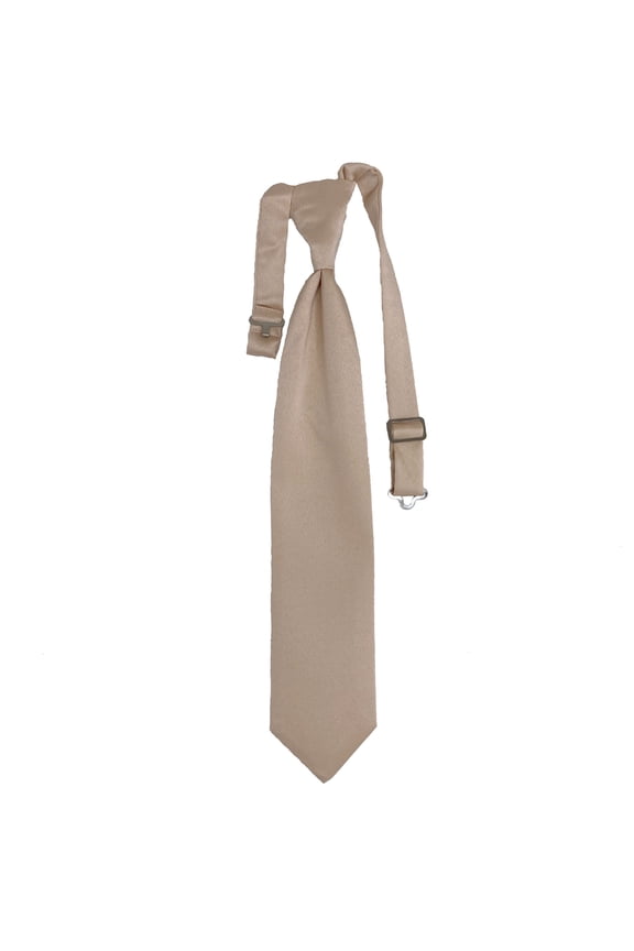 Youth Blush Formal Satin Pre-Tied Neck Tie in a Variety of Colors by Spencer J’s Signature Satin Collection
