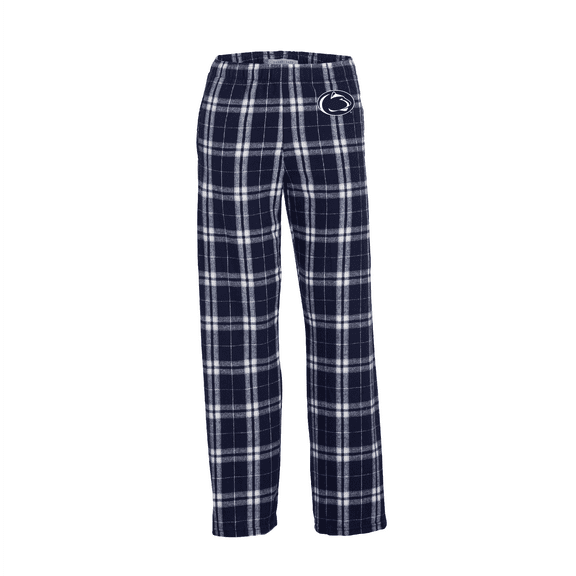 Youth Boxercraft Navy Penn State Nittany Lions Plaid Flannel Pants