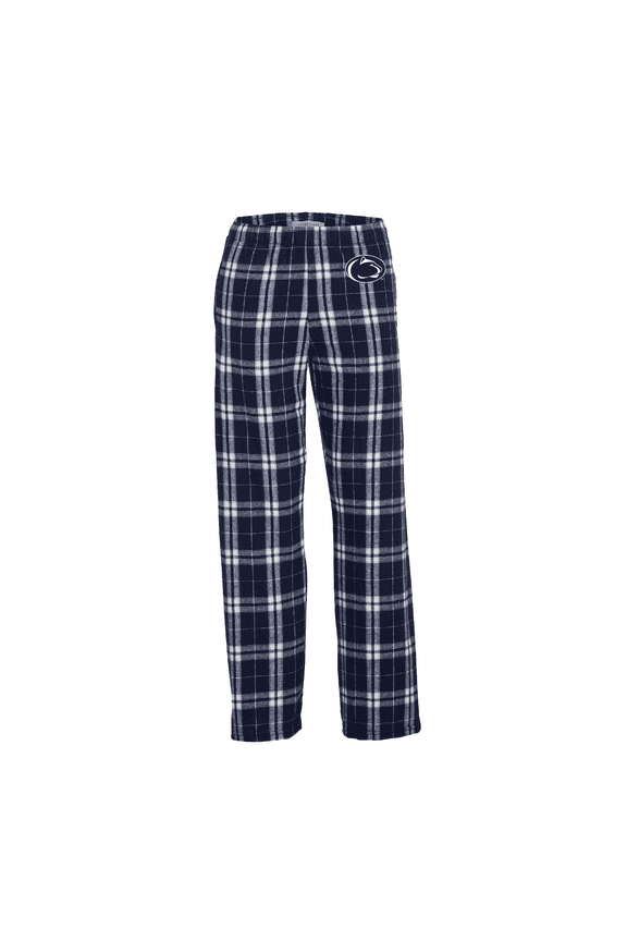 Youth Boxercraft Navy Penn State Nittany Lions Plaid Flannel Pants