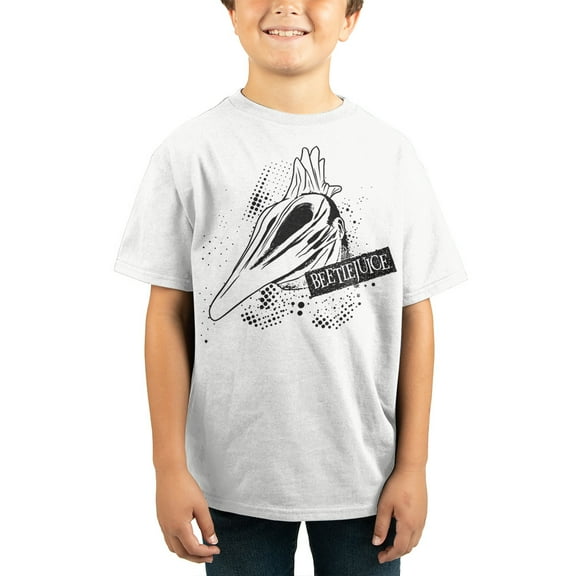 Youth Boys Beetlejuice Short-Sleeve T-Shirt-X-Large