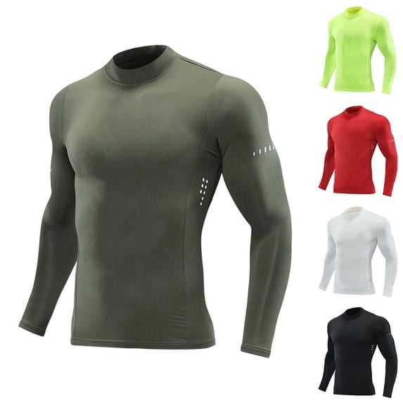 Youth Boys Compression Shirt Long Sleeve Kids Football Baseball Soccer Undershirt Quick Dry Athletic Base Layer