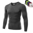 thumbnail image 1 of Youth Boys Compression Tops Athletic Performance Baselayer Long Sleeve Shirts For Teenager Boy and Young Men Sportwear, 1 of 7