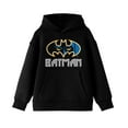 thumbnail image 1 of Youth Boys DC Comic Book Batman Symbol Black Graphic Print Hoodie- S, 1 of 1