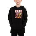 thumbnail image 1 of Youth Boys Five Nights at Freddy's  Video Game Black Hoodie-S, 1 of 3