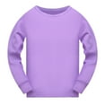 thumbnail image 1 of Youth Boys Girls Long Sleeve Shirts Graphic Print Toddler Pullover Back To School Clothes for Little Kids 3-4 Years, 1 of 3