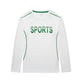thumbnail image 1 of Youth Boys Long Sleeve Athletic Shirt Moisture-Wicking Activewear Sports Tops for Basketball Football Training Breathable Teen Gym Tee, 1 of 4