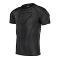 thumbnail image 1 of Youth Boys Padded Compression Shirt Protective Top Rib Chest Protector for Rugby Football Painball Baseball Basketball L, 1 of 6