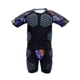 thumbnail image 1 of Youth Boys Padded Protective Shirts+Shorts Sets Paddded Compression Shirts for Football Paintball Baseball, 1 of 10