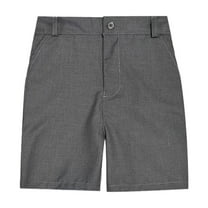 Youth Boys Shorts Stretch School Clothes Kids Flat Front Dress Chino Twill Casual Shorts Pockets Shorts for Boys Boys Summer Outfits