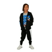 BIOWORLD Youth Boys Sonic 3 pc Hoodie Jogger T-shirt combo-Medium