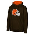 thumbnail image 1 of Youth Brown Cleveland Browns Prime Pullover Hoodie, 1 of 1