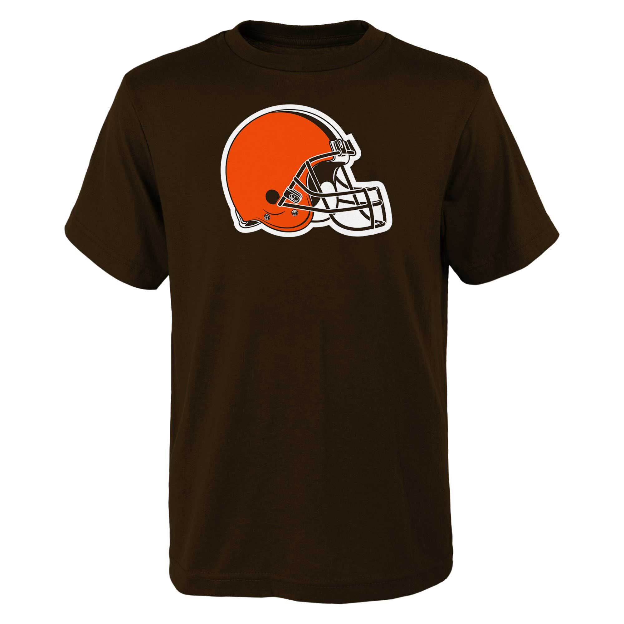 Youth Brown Cleveland Browns Team Logo T-Shirt