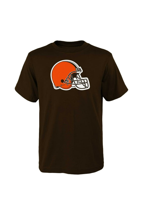 Youth Brown Cleveland Browns Team Logo T-Shirt