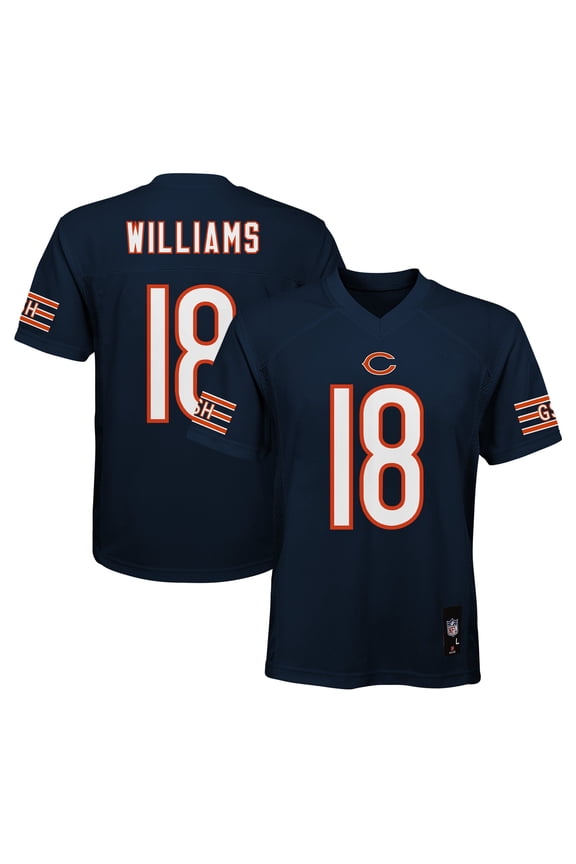 Youth Caleb Williams Navy Chicago Bears Replica Player Jersey