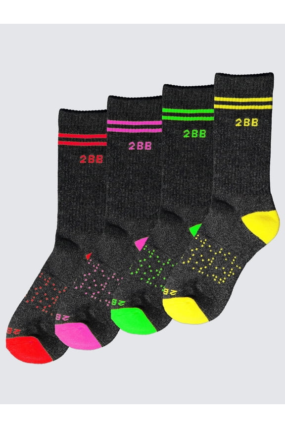 Calf Rainbow Sock 4- pack
