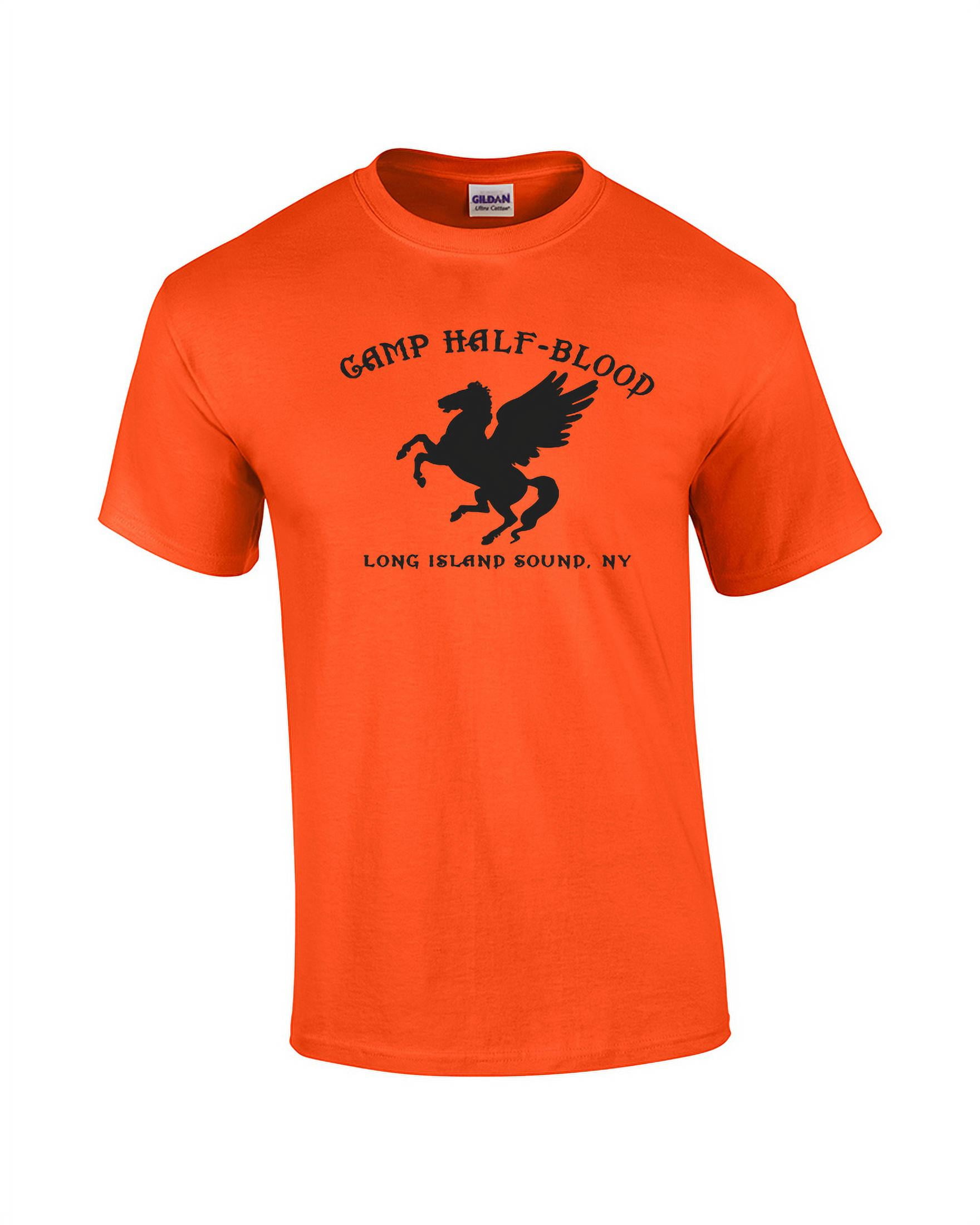  Camp Half Blood Shirt (Youth Medium, Orange