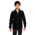 thumbnail image 1 of Youth Campus Microfleece Jacket - BLACK - M, 1 of 3