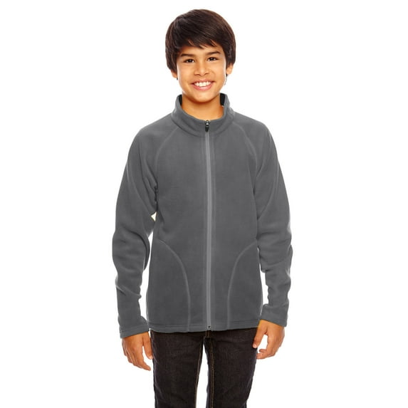 Youth Campus Microfleece Jacket - SPORT GRAPHITE - L