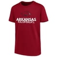 thumbnail image 1 of Youth Cardinal Arkansas Razorbacks Crew Neck T-Shirt, 1 of 2