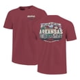 thumbnail image 1 of Youth  Cardinal Arkansas Razorbacks Local Campus Scene T-Shirt, 1 of 3