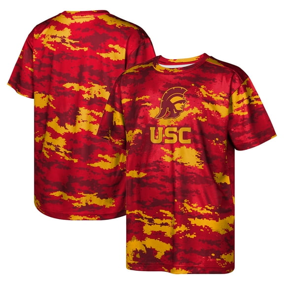 Youth Cardinal USC Trojans Scrimmage Sublimated T-Shirt