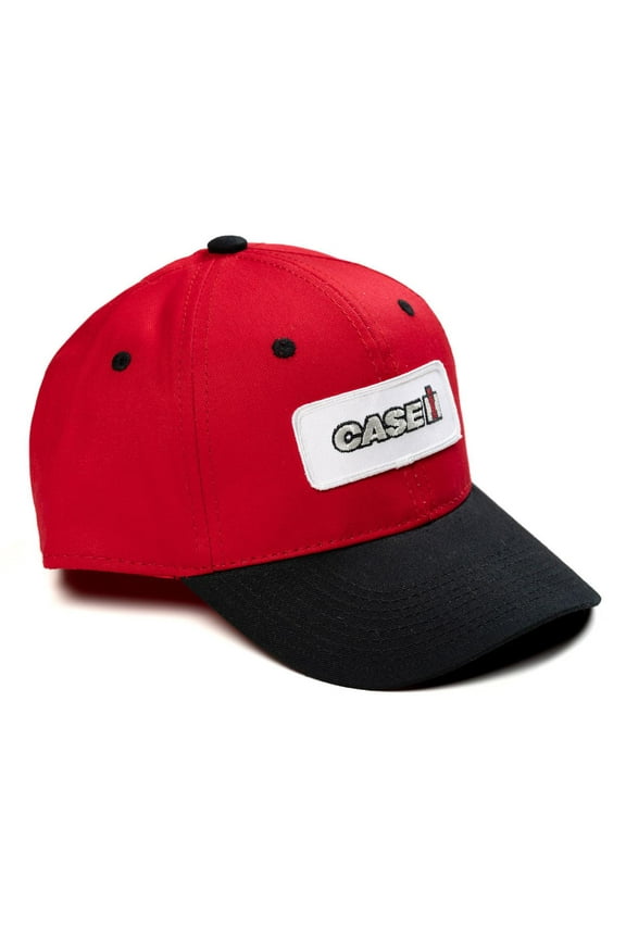 Youth Case IH Logo Red & Black Hat, CIHRBY