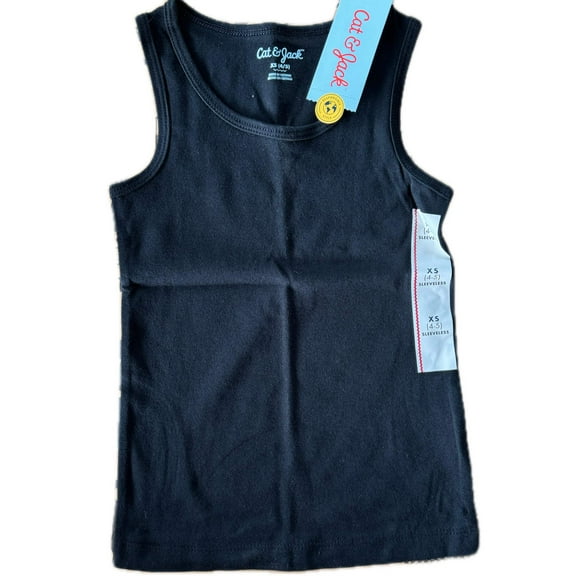 Youth, Cat  Jack Black Tank Top