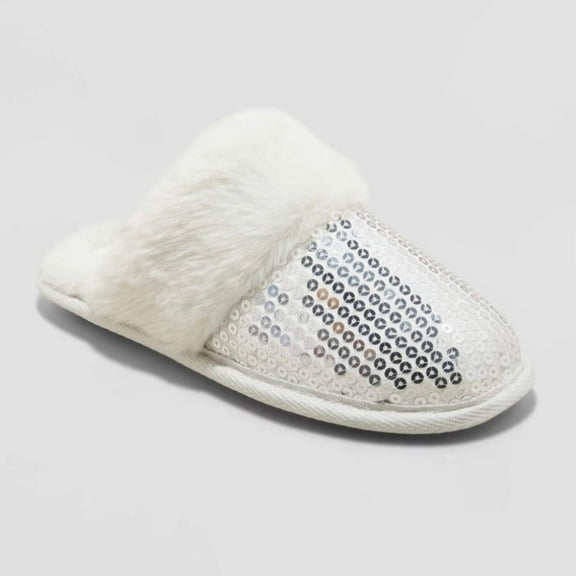Youth, Cat  Jack Sequin  Metallic Slippers