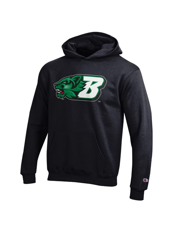 Youth Champion Black Binghamton Bearcats Eco Powerblend Pullover Hoodie