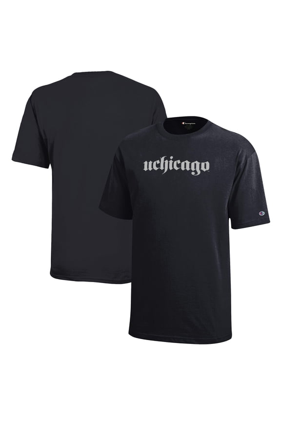 Youth Champion Black Chicago Maroons Jersey T-Shirt