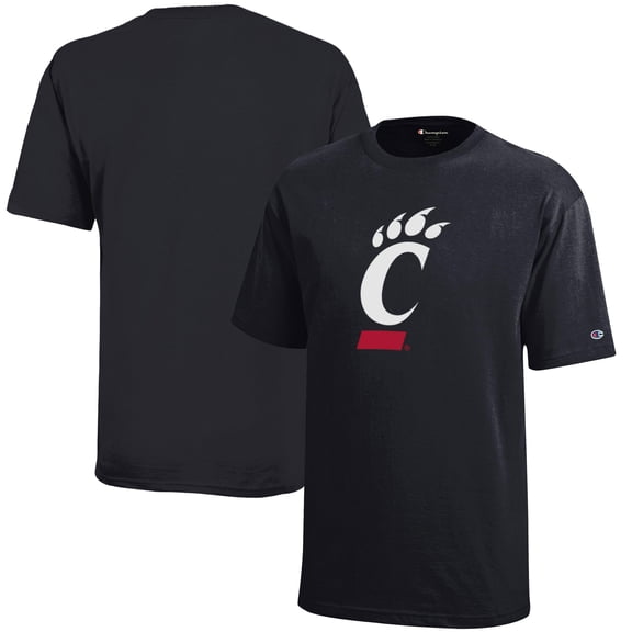 Youth Champion Black Cincinnati Bearcats Jersey T-Shirt