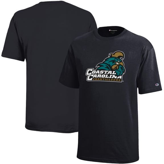 Youth Champion Black Coastal Carolina Chanticleers Jersey T-Shirt