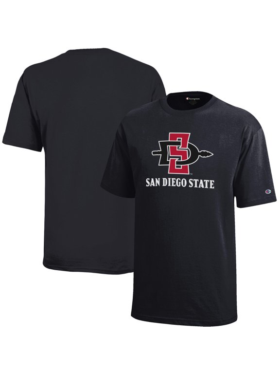 Youth Champion Black San Diego State Aztecs Jersey T-Shirt