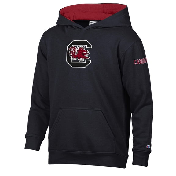 Youth Champion Black South Carolina Gamecocks Fleece Hoodie