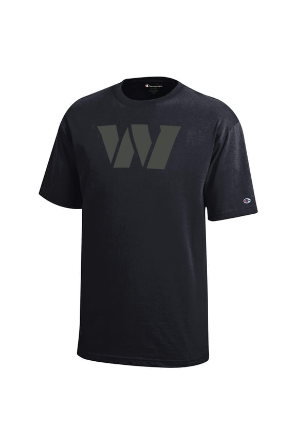 Youth Champion  Black Washington Commanders Tonal T-Shirt