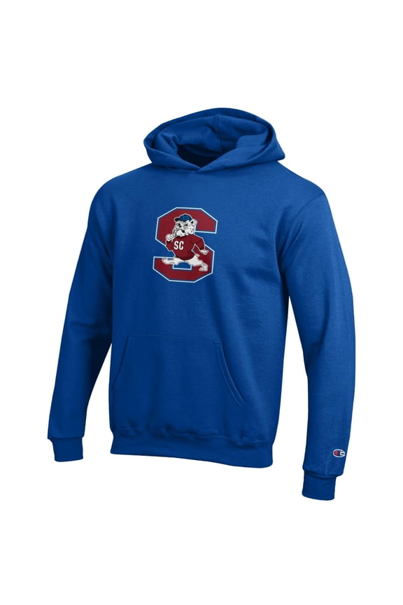 Youth Champion Blue South Carolina State Bulldogs Eco Powerblend Pullover Hoodie