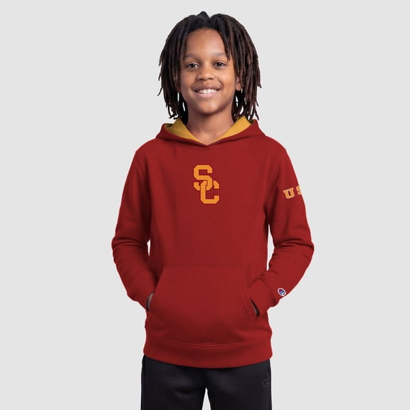 Youth Champion Cardinal USC Trojans Fleece Hoodie