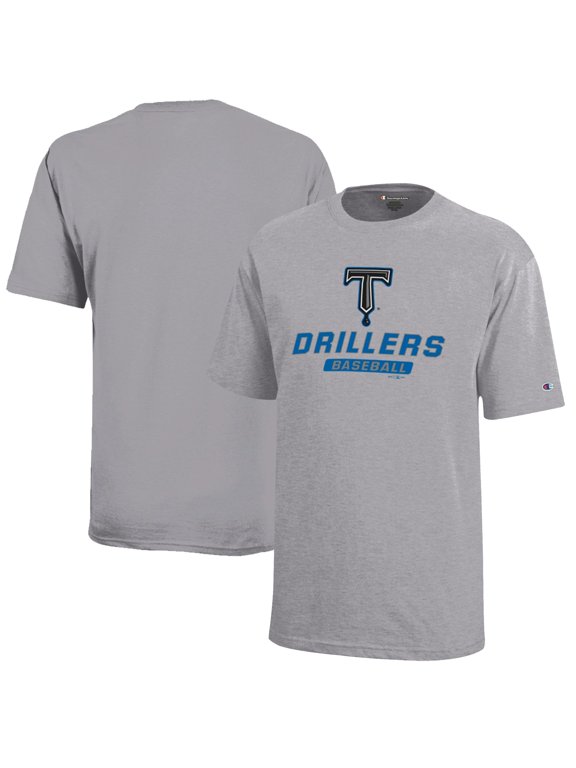Youth Champion Gray Tulsa Drillers Jersey T-Shirt