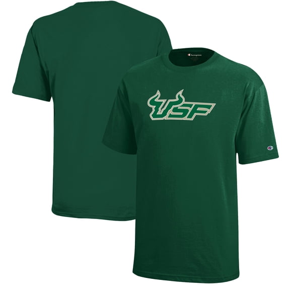 Youth Champion Green South Florida Bulls Jersey T-Shirt