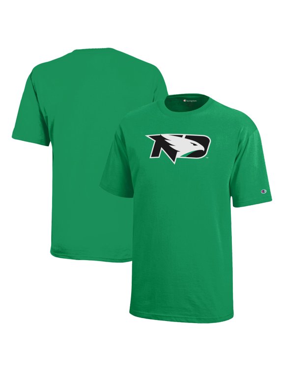 Youth Champion Kelly Green North Dakota Jersey T-Shirt
