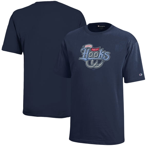 Youth Champion Navy Corpus Christi Hooks Jersey T-Shirt