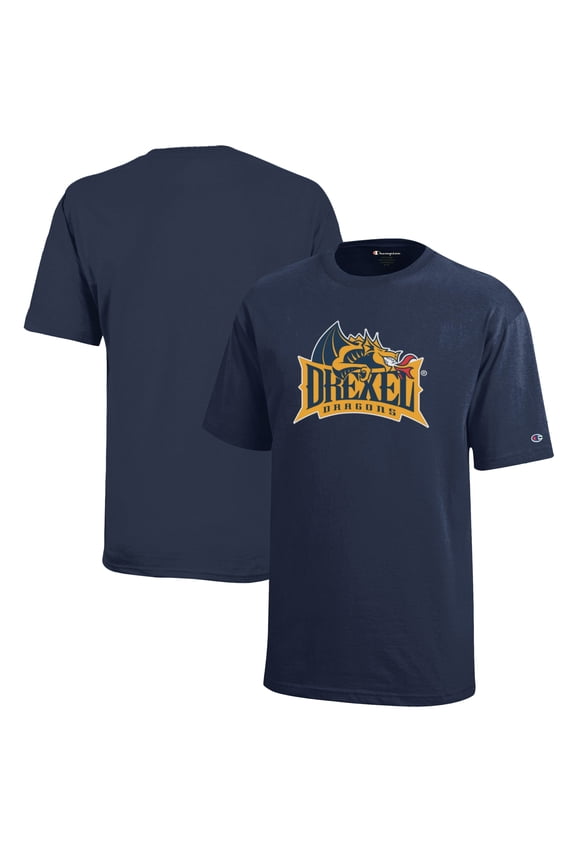 Youth Champion Navy Drexel Dragons Jersey T-Shirt